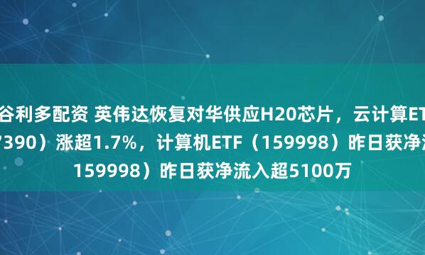 谷利多配资 英伟达恢复对华供应H20芯片，云计算ETF沪港深（517390）涨超1.7%，计算机ETF（159998）昨日获净流入超5100万